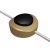  Built-in single-pole foot switch Creative Switch satin bronze