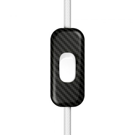  Built-in single-pole switch Creative Switch carbon fiber color