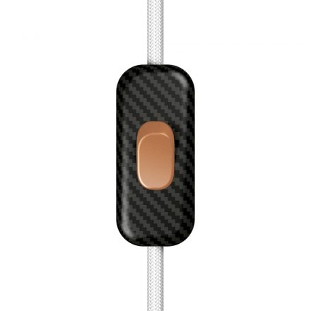  Built-in single-pole switch Creative Switch carbon fiber color