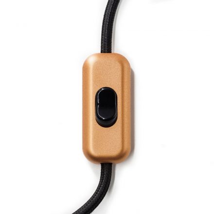  Built-in single-pole switch Creative Switch brushed copper