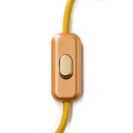  Built-in single-pole switch Creative Switch brushed copper