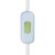  Built-in single-pole switch Creative Switch soft blue