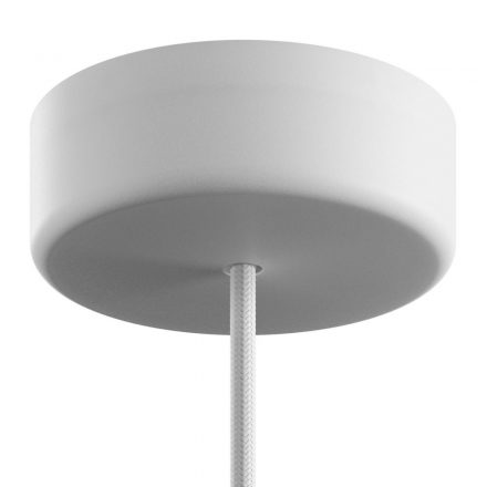  EIVA cylindrical outdoor ceiling rose set IP65 - made of soft-touch silicone