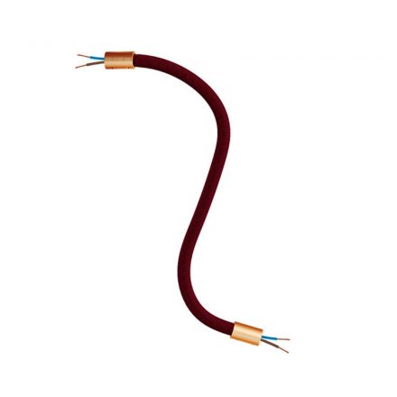  Kit Creative Flex flexible pipe burgundy RM19 covered with fabric with metal connectors