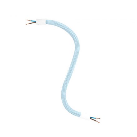  Kit Creative Flex flexible tube baby blue RM76 with textile lining and metal connectors