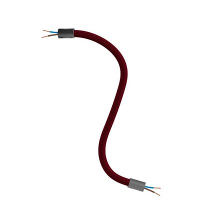  Kit Creative Flex flexible pipe burgundy RM19 covered with fabric with metal connectors