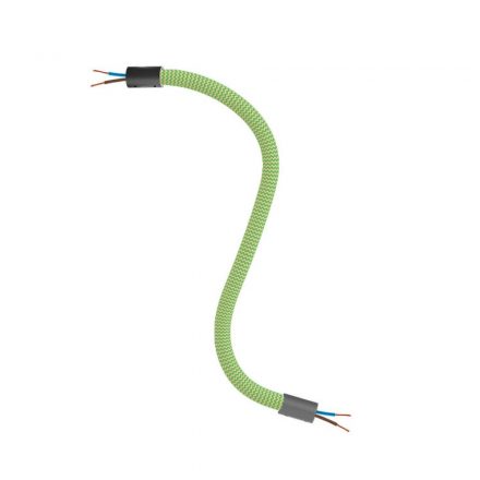  Kit Creative Flex flexible tube grass green RM77 with textile lining and metal connectors