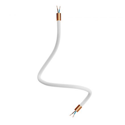  Kit Creative Flex flexible pipe, covered with white RM01 material, with metal connectors