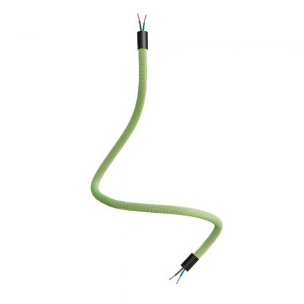  Kit Creative Flex flexible tube grass green RM77 with textile lining and metal connectors