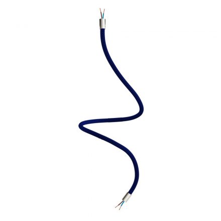  Kit Creative Flex flexible tube covered with dark blue RM20 material, with metal connectors