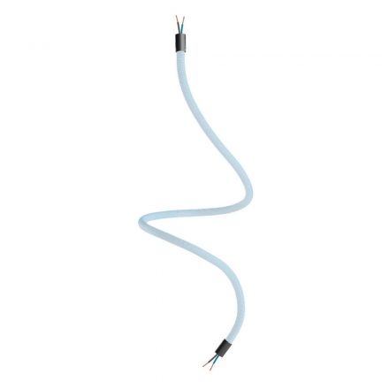  Kit Creative Flex flexible tube baby blue RM76 with textile lining and metal connectors