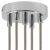  Cylindrical metal 5-hole ceiling rose kit