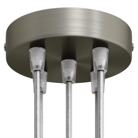  Cylindrical metal 5-hole ceiling rose kit