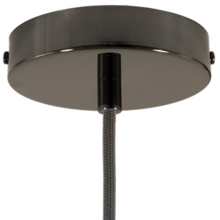  Cylindrical metal ceiling rose set