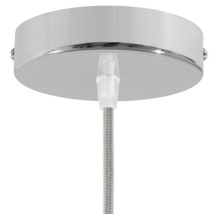  Cylindrical metal ceiling rose set