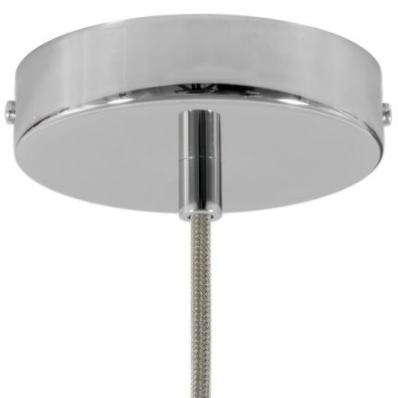  Cylindrical metal ceiling rose set