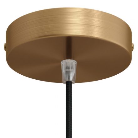  Cylindrical metal ceiling rose set