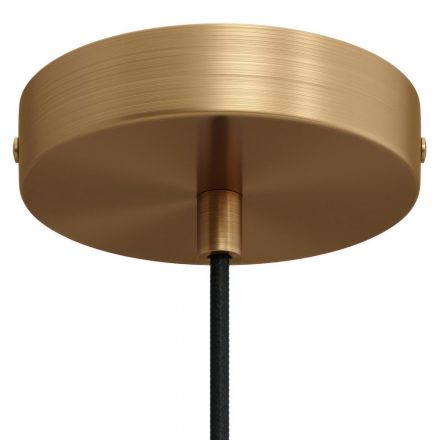  Cylindrical metal ceiling rose set