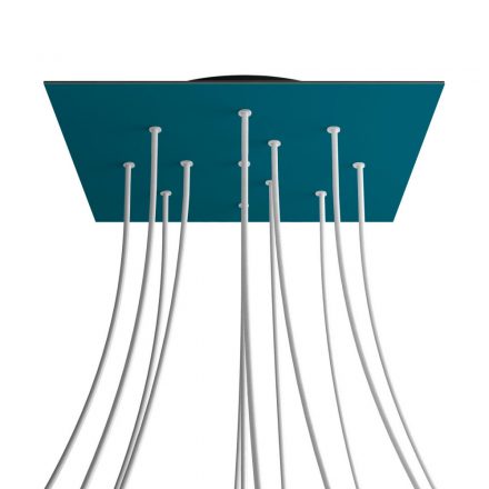  Square XXL Rose-One 12 hole and 4 side hole ceiling rose kit, 400mm