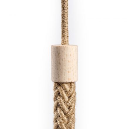  Wooden connector for 2XL rope cables