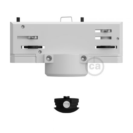  Eutrac white suspension multi-adapter for 3-phase circuit rails