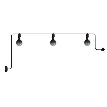  EIVA outdoor string light IP65 with 3 lights and rose