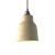  Hanging lamp with textile cable, vase with ceramic lampshade and metal details - Made in Italy - Including bulb