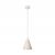  Hanging lamp with a wooden conical lampshade