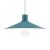  Suspended lighting with fabric cable made in Italy, Swing Pastel lampshade with metal coating