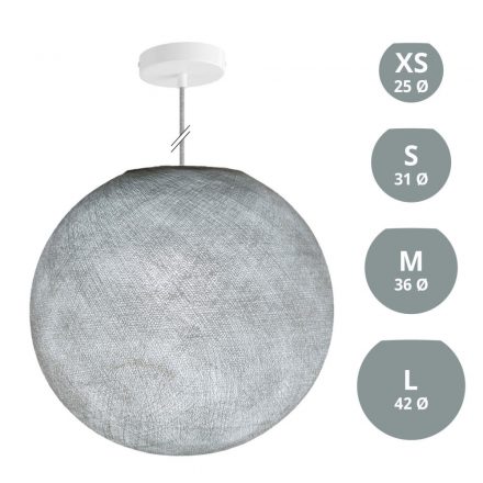  Hanging lamp with spherical lampshade