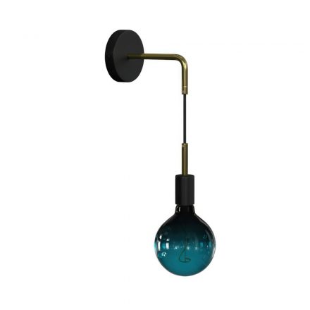  Fermaluce Metal wall lamp with bent extension and hanging lamp holder