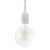  Hanging lamp with textile cable and silicone details - Made in Italy - Bulb included