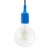  Hanging lamp with textile cable and silicone details - Made in Italy - Bulb included