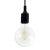  Hanging lamp with textile cable and silicone details - Made in Italy - Bulb included