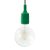  Hanging lamp with textile cable and silicone details - Made in Italy - Bulb included