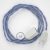  Purple rayon fabric TM07 2P 10A Extension cable Made in Italy