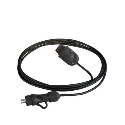  Eiva Snake, portable outdoor lamp, 5 m textile cable, IP65 waterproof lamp holder and connector