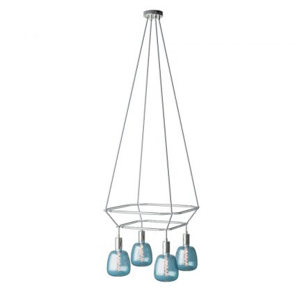  Bona pastel lamp with 4 cases and 2 cages