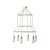  Edison ST64 lamp with 6 cases and 3 cages