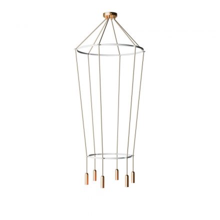  6-fall, 2-cage P-Light lamp