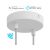  SMART cylindrical metal 2-hole ceiling rose kit - compatible with virtual assistants