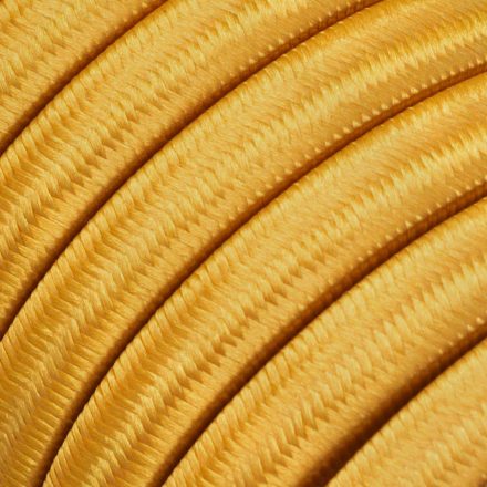  Electric cable for String Lights, rayon fabric with Gold CM05 coating