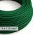  Large cross-section electric cable 3x1.50 round - Dark Green RM21 with synthetic silk cover