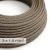  Large cross section electrical cable 3x1.50 round - Natural Brown Linen RN04 covered