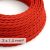  Large cross-section electric cable 3x1.50 twisted - with synthetic silk Red TM09 cover