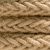  2XL jute twisted rope cable, 2x0.75 electric cable. 24 mm in diameter