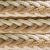  2XL jute and raw cotton twisted rope cable, 2x0.75 electric cable. 24 mm in diameter