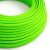  Shiny Fluo green textile cable - The original creative cables - RF06 round 2x0.75mm / 3x0.75mm