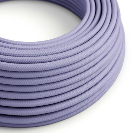  Bright lavender textile cable - The original creative cables - RM07 round 2x0.75mm / 3x0.75mm