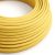  Bright corn yellow textile cable - The original creative cables - RM10 round 2x0.75mm / 3x0.75mm